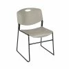 Cheap 🎁 Stacking Chairs Regency Zeng Stack Chair (8 Pack)- Grey (4400GY8PK) 🎉 -Advantage Shop sp4547923 s7 2