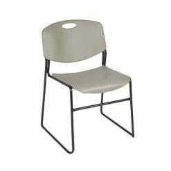 Top 10 😀 Stacking Chairs Regency Zeng Stack Chair (50 Pack)- Grey 🔔