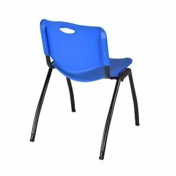 New ✨ Stacking Chairs Regency 'M' Plastic Stack Chair, Blue (4700BE) 🔥 -Advantage Shop sp4547927 s7