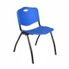 New ✨ Stacking Chairs Regency 'M' Plastic Stack Chair, Blue (4700BE) 🔥 -Advantage Shop sp4547929 s7