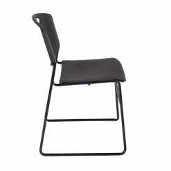 New ✔️ Stacking Chairs Regency Zeng Stack Chair (8 Pack)- Black 💯 -Advantage Shop sp4547956 s7 1