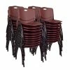 Budget 🌟 Stacking Chairs Regency 'M' Stack Chair (40 Pack)- Burgundy 🧨 -Advantage Shop sp4547977 s7
