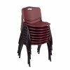 Brand new 🎁 Stacking Chairs Regency 'M' Stack Chair (8 Pack)- Burgundy 🥰