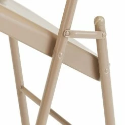 Cheapest 💯 National Public Seating NPS Commercialine 900 Series Vinyl Upholstered Commercialine Folding Chairs, Beige, 100 Pack (901/100) ✔️ -Advantage Shop sp55040924 s7