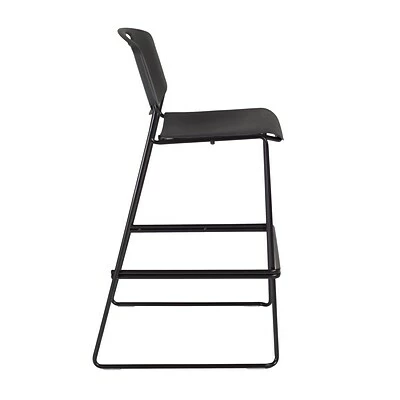 Best Sale ๐ฏ Stacking Chairs Regency Zeng Metal Stack Stool, Black (4495BK) ๐ 4 Best Sale ๐ฏ Stacking Chairs Regency Zeng Metal Stack Stool, Black (4495BK) ๐ - Image 2