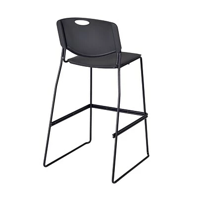 Best Sale ๐ฏ Stacking Chairs Regency Zeng Metal Stack Stool, Black (4495BK) ๐ 5 Best Sale ๐ฏ Stacking Chairs Regency Zeng Metal Stack Stool, Black (4495BK) ๐ - Image 3