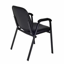 Best Pirce 🎉 Stacking Chairs Regency Ace Vinyl Stack Chair, Black (2125LBK) 😍 -Advantage Shop sp56712969 s7