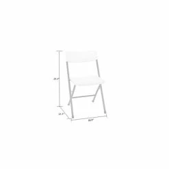 Cheap ⭐ Folding Chairs Cosco Folding Resin Office Chairs, White, 4/Pack (37825WSP4E) 🔥 -Advantage Shop sp60784018 s7