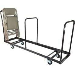 Flash Sale ⭐ Folding Chairs Advantage Vertical Storage 35 Folding Chair Cart (FCC-35) 💯