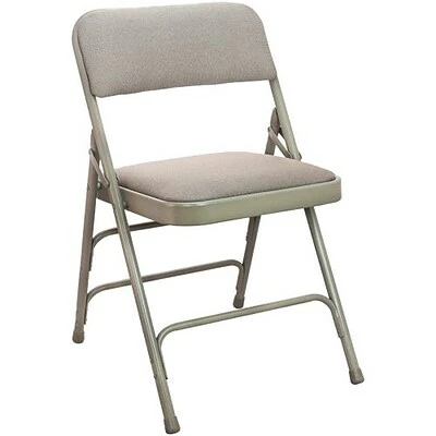 Brand new ⌛ Advantage Beige Padded Folding Chairs 4 Pack (DPI903F-BB-4) 🌟 3 Brand new ⌛ Advantage Beige Padded Folding Chairs 4 Pack (DPI903F-BB-4) 🌟