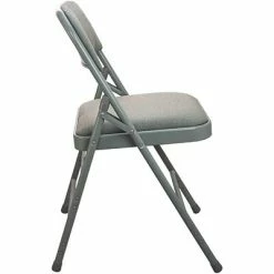 Cheap 👍 Folding Chairs Flash Furniture Advantage Fabric/Steel Padded Folding Chair, Gray, 40/Pack (DPI903FGG) ❤️ -Advantage Shop sp7504953 s7