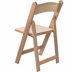 Deals 🔔 Folding Chairs Advantage Natural Wood Folding Wedding Chairs 4 Pack (WFC-NWF-4) ✔️ -Advantage Shop sp7504973 s7 2