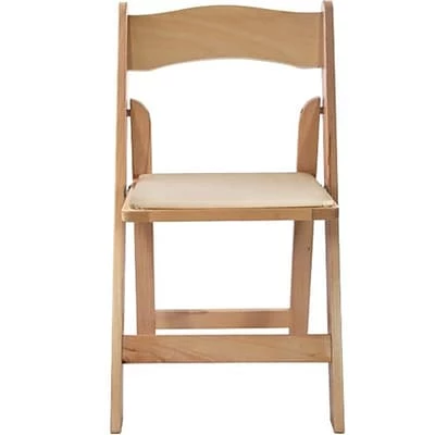 Best Sale ❤️ Folding Chairs Advantage Natural Wood Folding Wedding Chairs 40 Pack (WFC-NWF-40) 🤩 6 Best Sale ❤️ Folding Chairs Advantage Natural Wood Folding Wedding Chairs 40 Pack (WFC-NWF-40) 🤩 - Image 4
