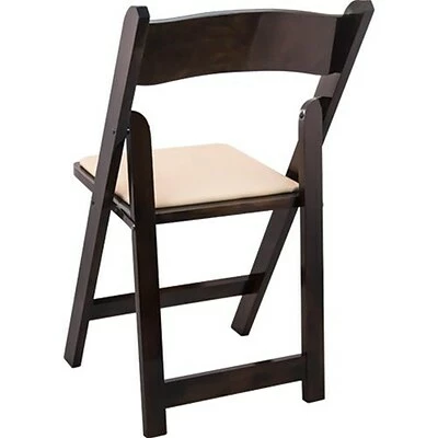 Outlet ๐ Folding Chairs Advantage Fruitwood Wood Folding Wedding Chairs 40 Pack (WFC-FW-40) ๐ 5 Outlet ๐ Folding Chairs Advantage Fruitwood Wood Folding Wedding Chairs 40 Pack (WFC-FW-40) ๐ - Image 3