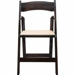 Hot Sale 😍 Folding Chairs Advantage Fruitwood Wood Folding Wedding Chair, 80 Pack (WFC-FW) ✨ -Advantage Shop sp7504982 s7