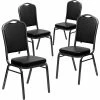 Budget ๐ Flash Furniture HERCULES 4/Pack Banquet Chairs W/Vinyl Seat Silver Vein Frame (4FDC01SVBKVY) ๐งจ 2 Budget ๐ Flash Furniture HERCULES 4/Pack Banquet Chairs W/Vinyl Seat Silver Vein Frame (4FDC01SVBKVY) ๐งจ -Advantage Shop sp80658784 s7