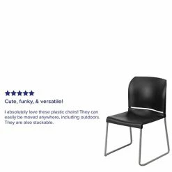 Budget โญ Stacking Chairs Flash Furniture HERCULES Plastic Stack Chair, Black (RUT238ABKGG) ๐ 14 Budget โญ Stacking Chairs Flash Furniture HERCULES Plastic Stack Chair, Black (RUT238ABKGG) ๐ -Advantage Shop sp80658826 s7