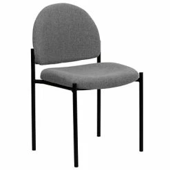 Top 10 🥰 Stacking Chairs Flash Furniture Fabric Stackable Steel Side Chairs (BT5151GY) 🛒