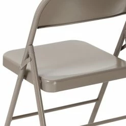 Outlet 💯 Folding Chairs Flash Furniture HERCULES Series Metal Folding Chair (BDF002GY) 👍 -Advantage Shop sp89555723 s7