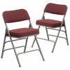 Deals ⌛ Folding & Stacking Chairs Flash Furniture HERCULES Series Fabric Folding Chair, Burgundy, 2/Pack (2AWMC320AFBG) 👏 -Advantage Shop sp89555732 s7
