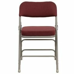 Coupon 💯 Folding & Stacking Chairs Flash Furniture HERCULES Series Fabric Folding Chair, Burgundy, 2/Pack (2HAMC320AFBY) ❤️ -Advantage Shop sp89555763 s7